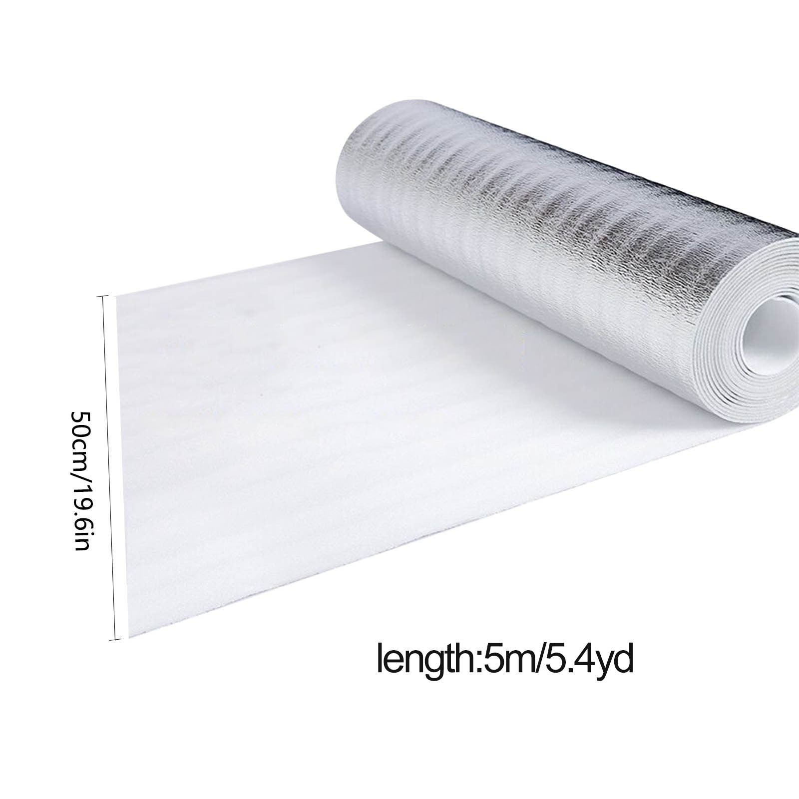 Reflective Film Thermal Mats 1 Roll 10m X 0.5m X 3mm Heating Insulation - Picture 32 of 59