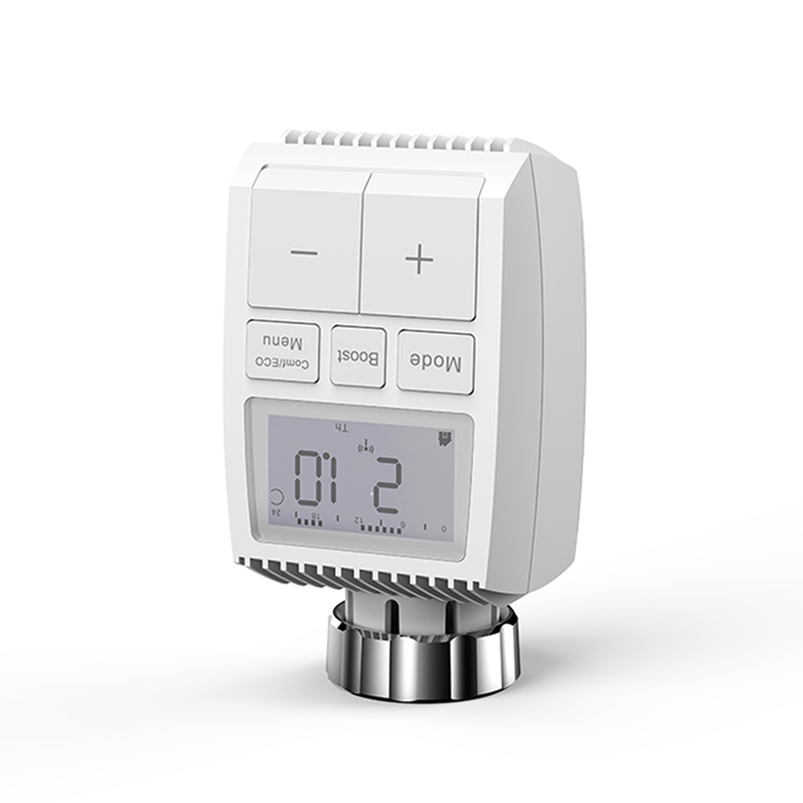 Interface conviviale du thermostat radiateur contrôleur de