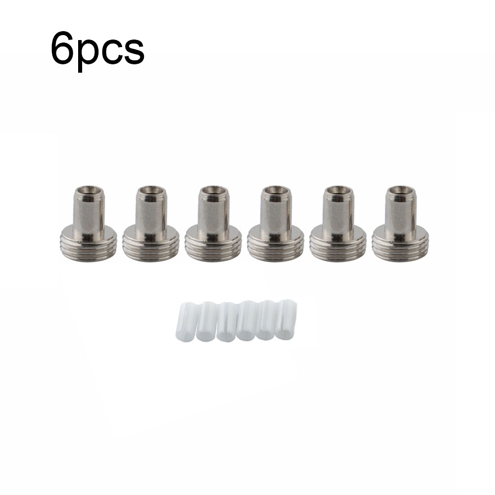 7mm Steckverbinder 10 Sets 7mm Steckverbinder Metall Glasfaser Teile Silber - Bild 21 von 28