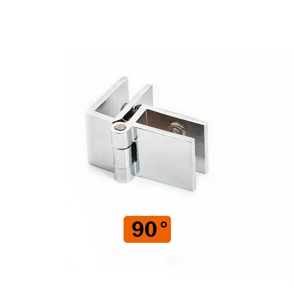 Bathroom Shower Glass Door Hinges Cabinet Cupboard Hardware Clamp Hinge - Picture 37 of 40