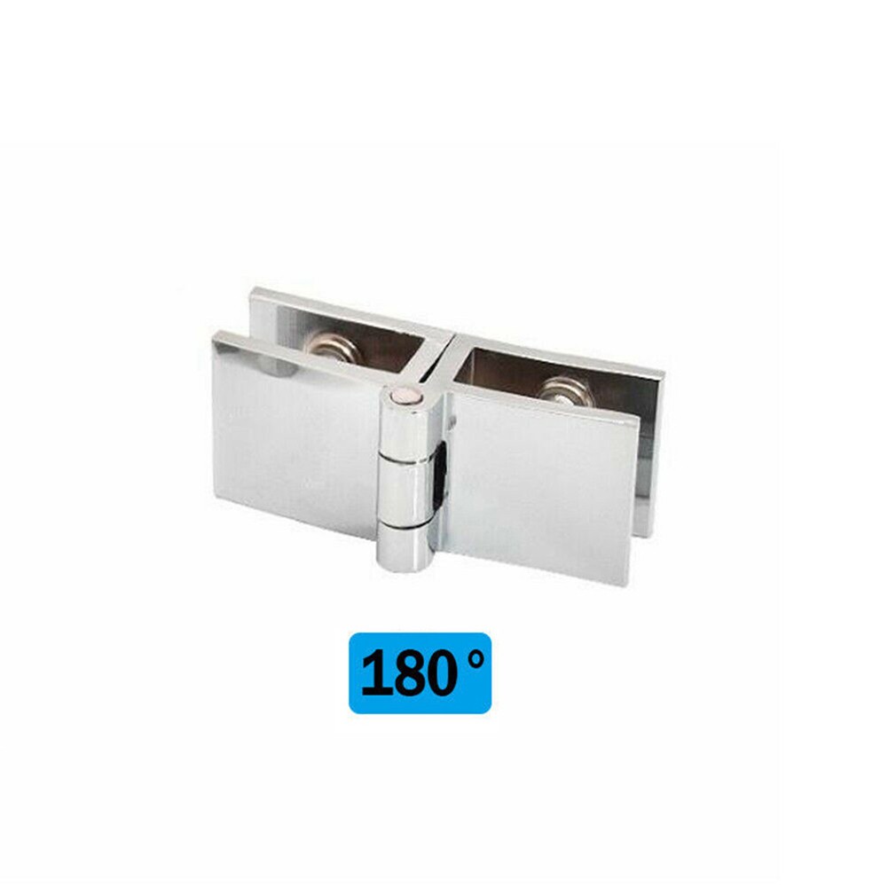 Bathroom Shower Glass Door Hinges Cabinet Cupboard Hardware Clamp Hinge - Picture 39 of 40