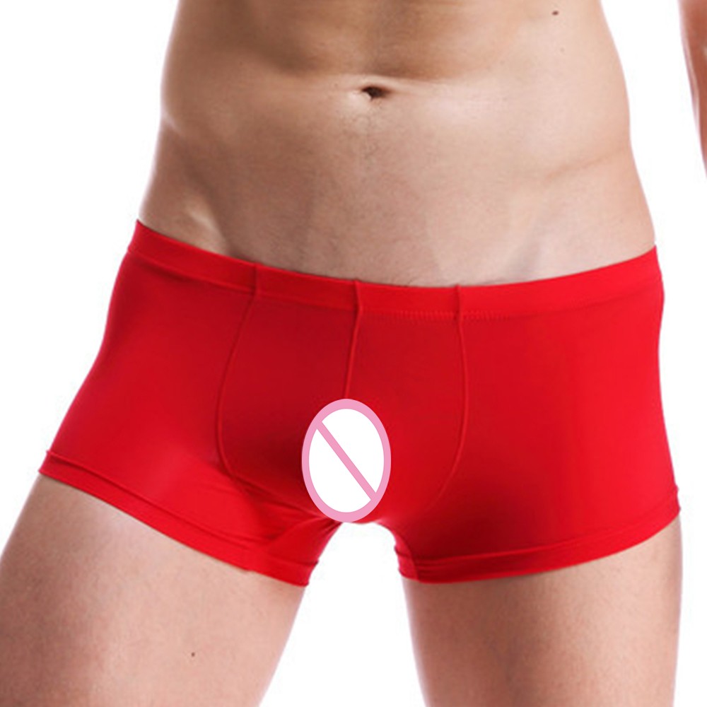 Brand New Briefs Underwear M-3XL Panties See-through Sexy Thin Ultra Thin