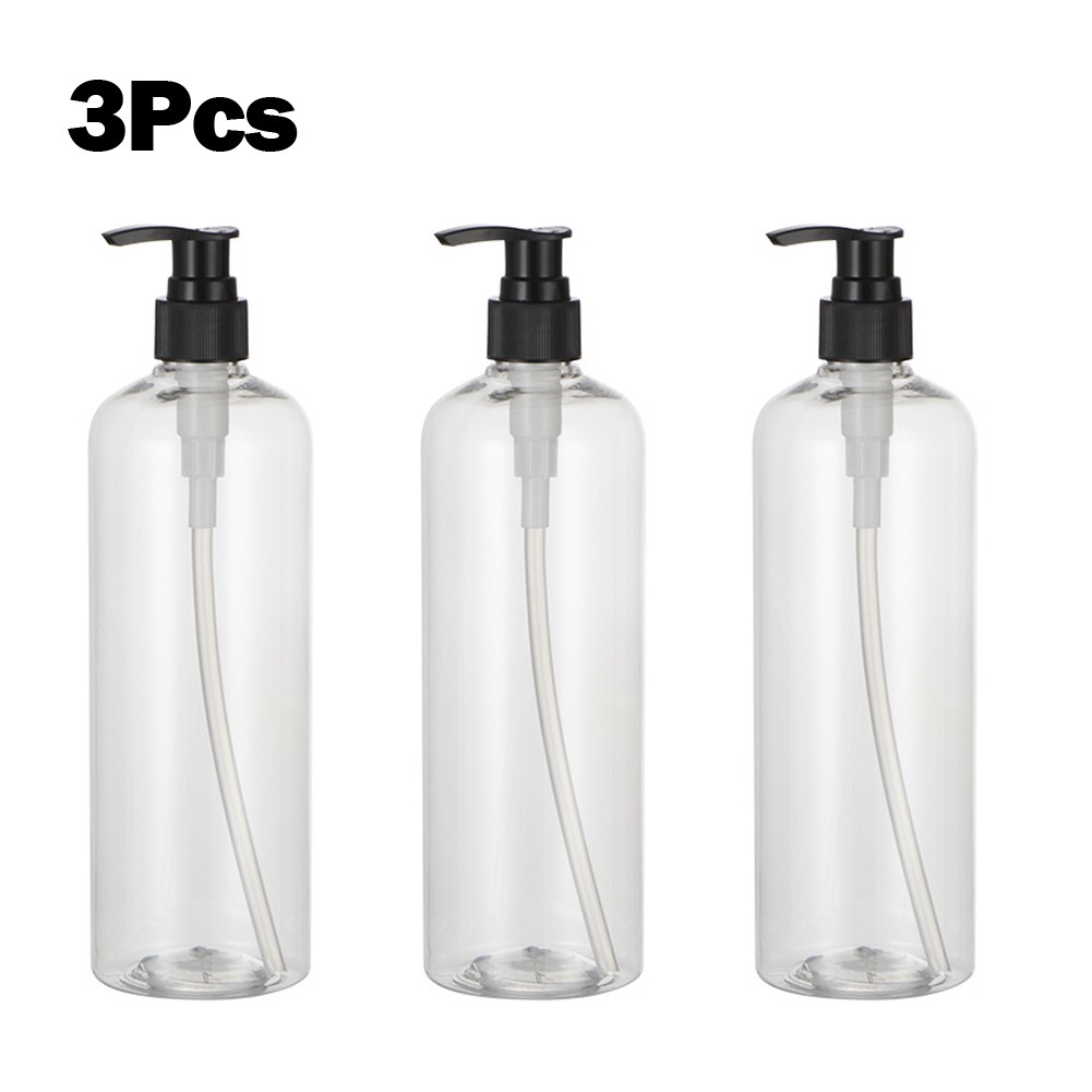 Sapone Dispenser Bottiglie 500ml Contenitore Crema Trasparente Sostegno  Lozione