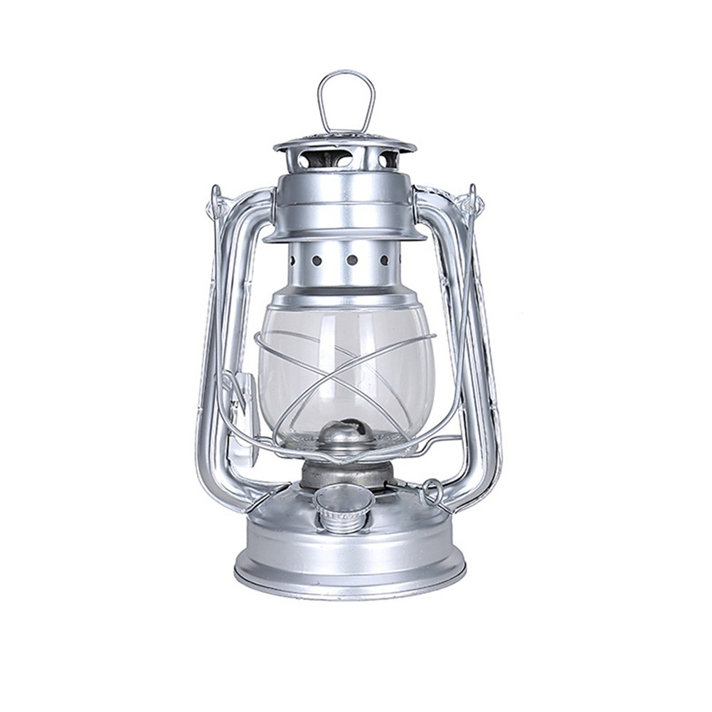 Kerosene Lamp Outdoor Camping Retro Decorations Tinplate Painting About 90ml - Picture 58 of 59