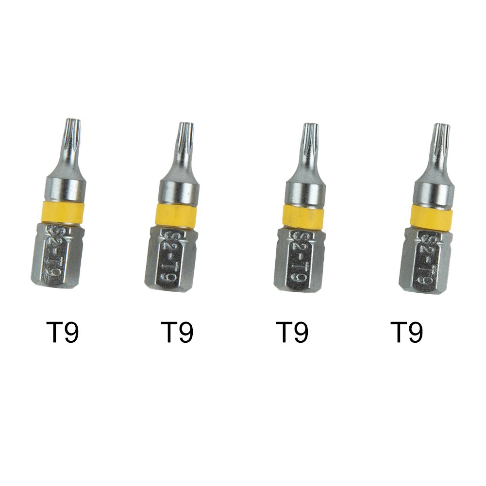 Hand Tools Screwdriver Bit 1/4inch 25mm 4Pc Hex Shank Screw Driver Bit - Picture 39 of 71