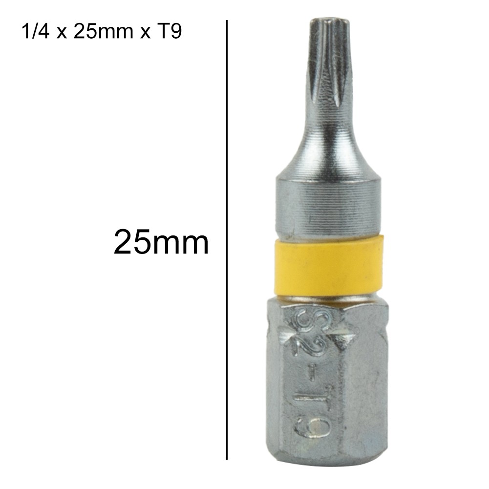 Hand Tools Screwdriver Bit 1/4inch 25mm 4Pc Hex Shank Screw Driver Bit - Picture 40 of 71