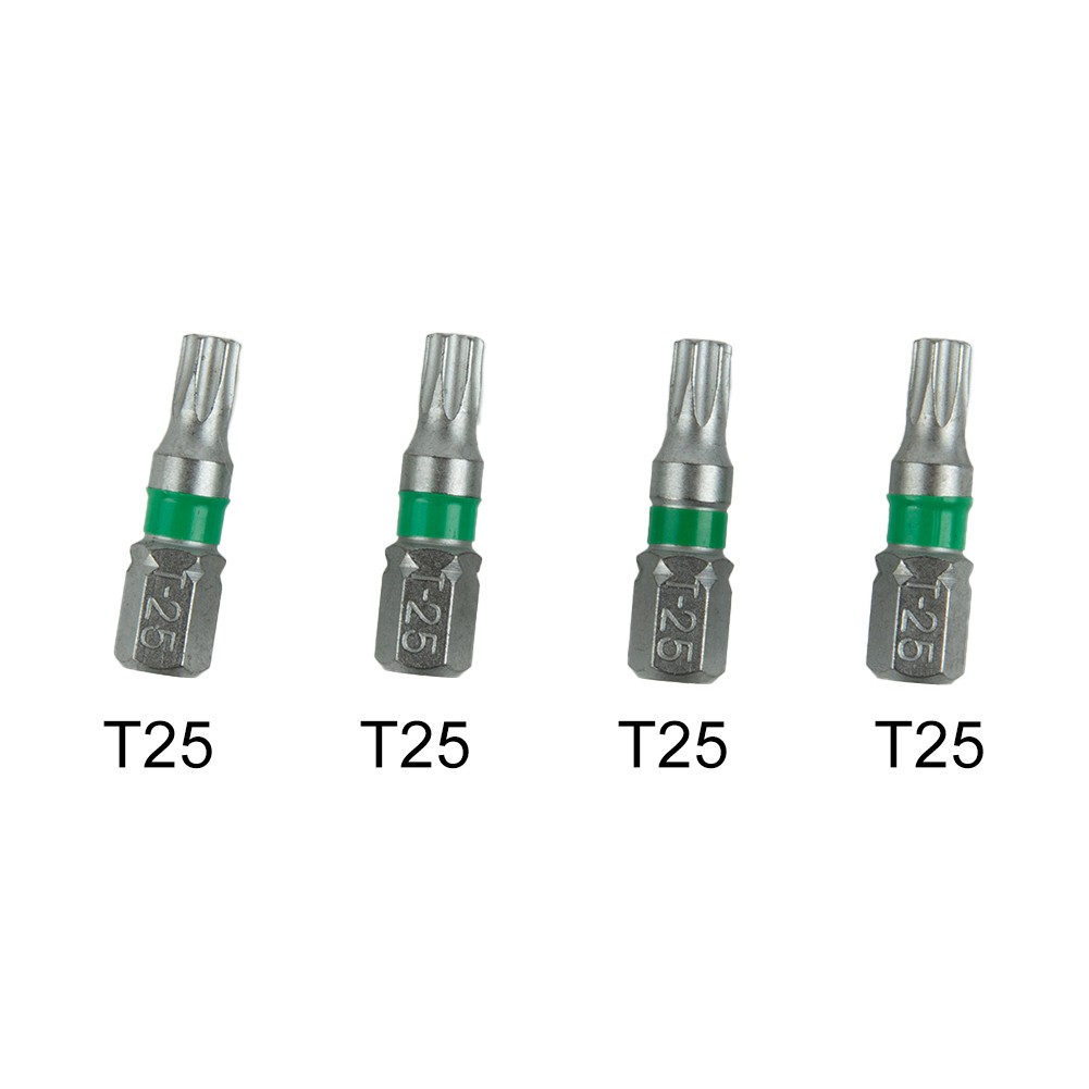 Hand Tools Screwdriver Bit 1/4inch 25mm 4Pc Hex Shank Screw Driver Bit - Picture 55 of 71