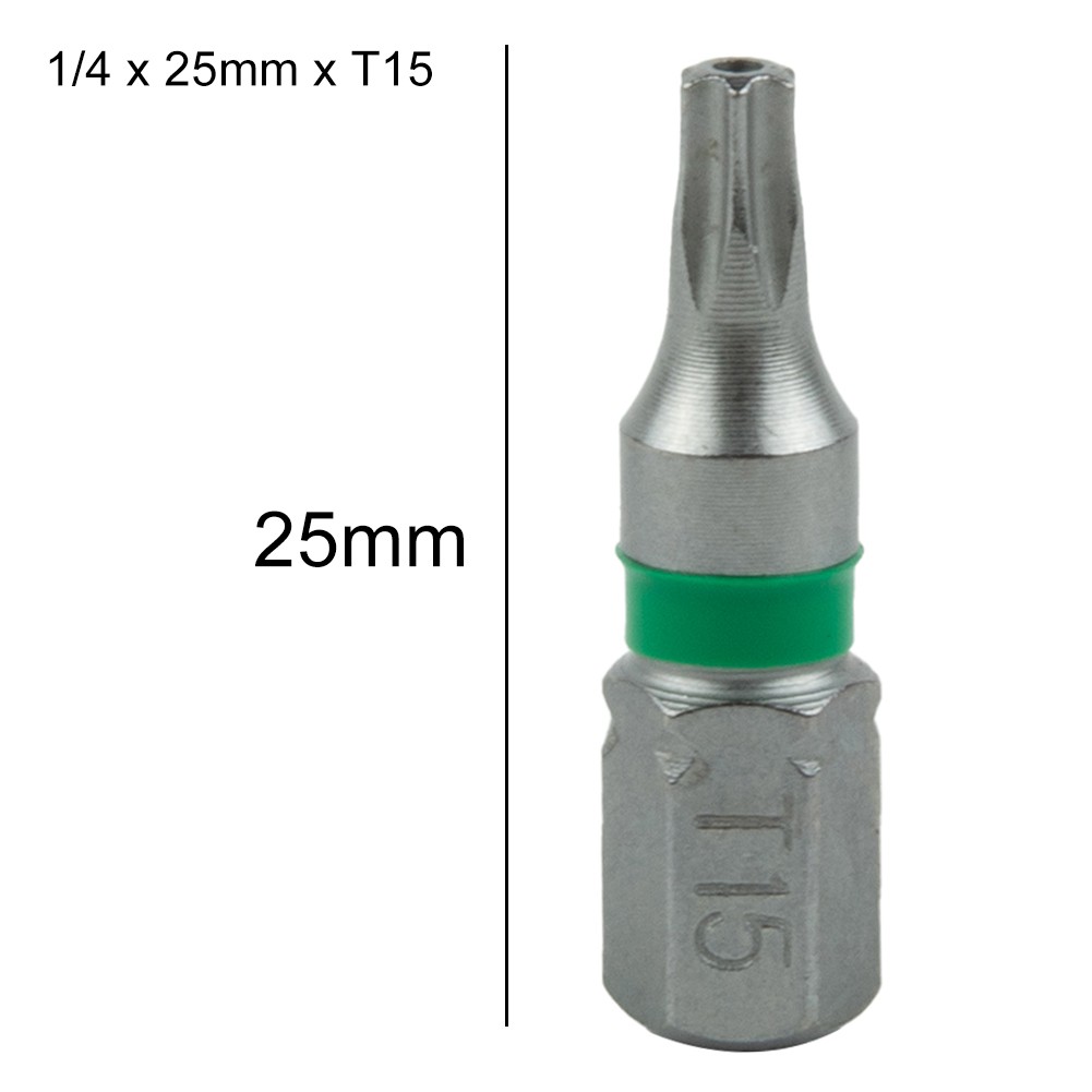 Hand Tools Screwdriver Bit 1/4inch 25mm 4Pc Hex Shank Screw Driver Bit - Picture 49 of 71