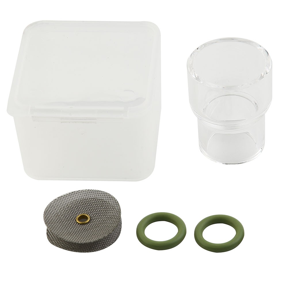 Boquilla de vaso de vidrio duradera visualizar consumibles con juntas tóricas - Imagen 74 de 85
