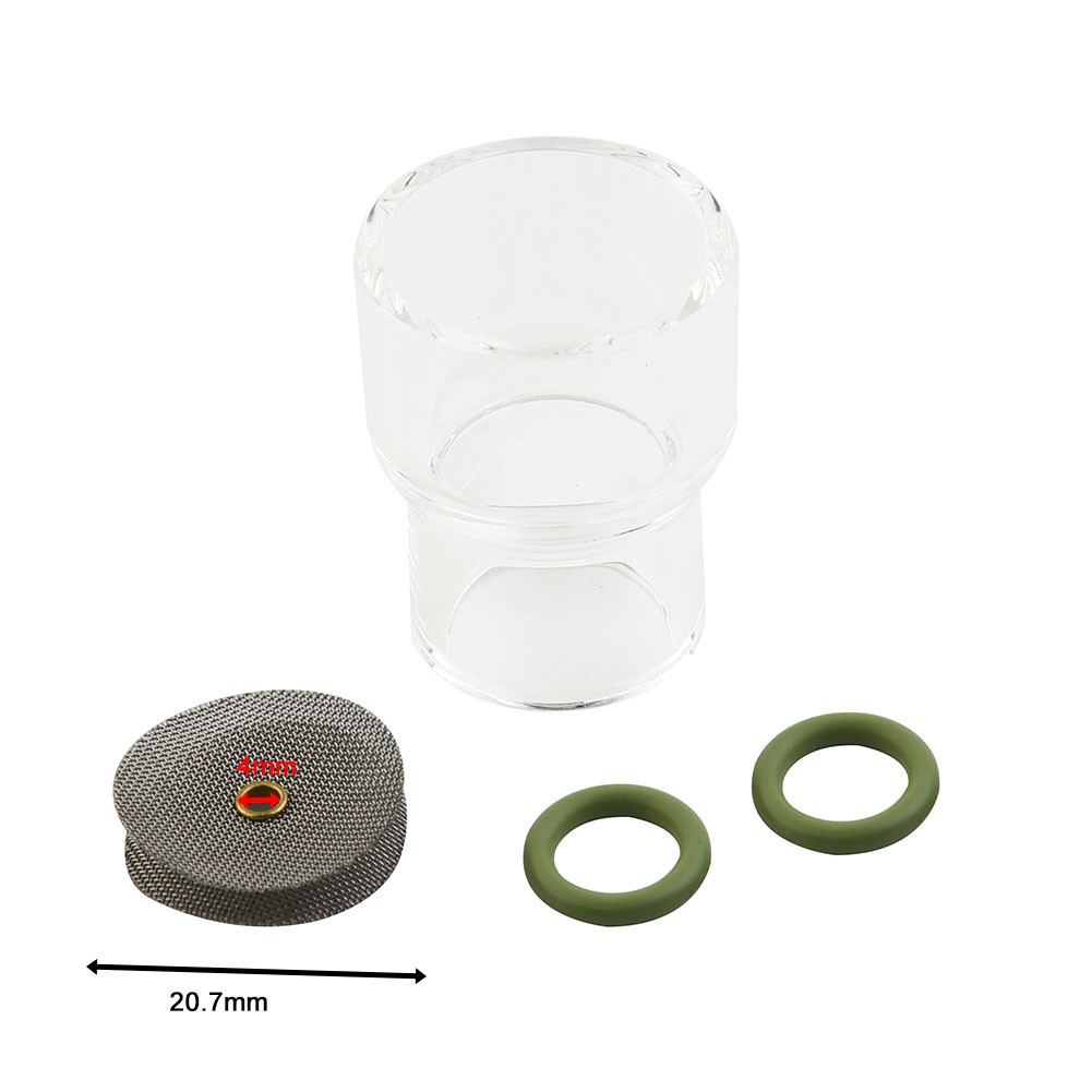Boquilla de vaso de vidrio duradera visualizar consumibles con juntas tóricas - Imagen 85 de 85