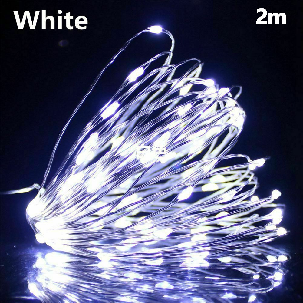 Flexible Copper Wire USB Fairy Lights String for Party Decor 2M/4M/5M/10M - Picture 15 of 17