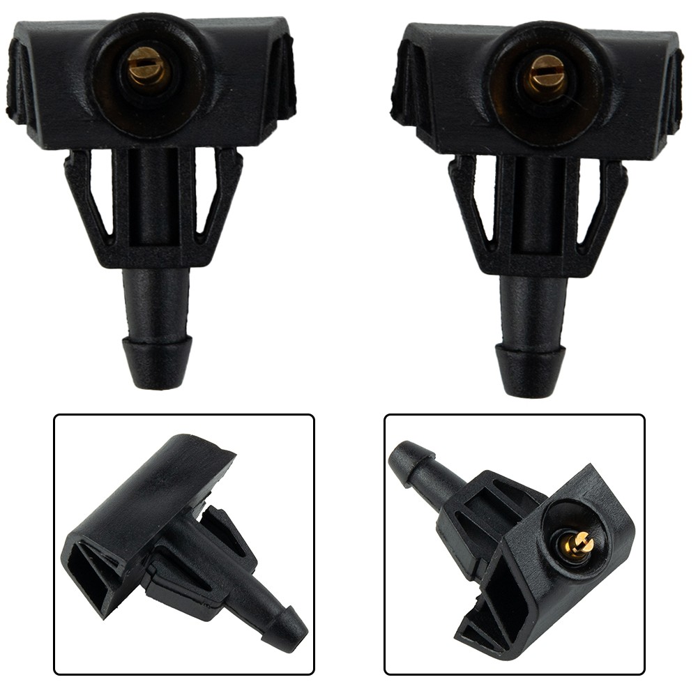 For Nissan Compatible Wiper Water Spray Nozzles Effective Replacement Set of 2 - Picture 11 of 12