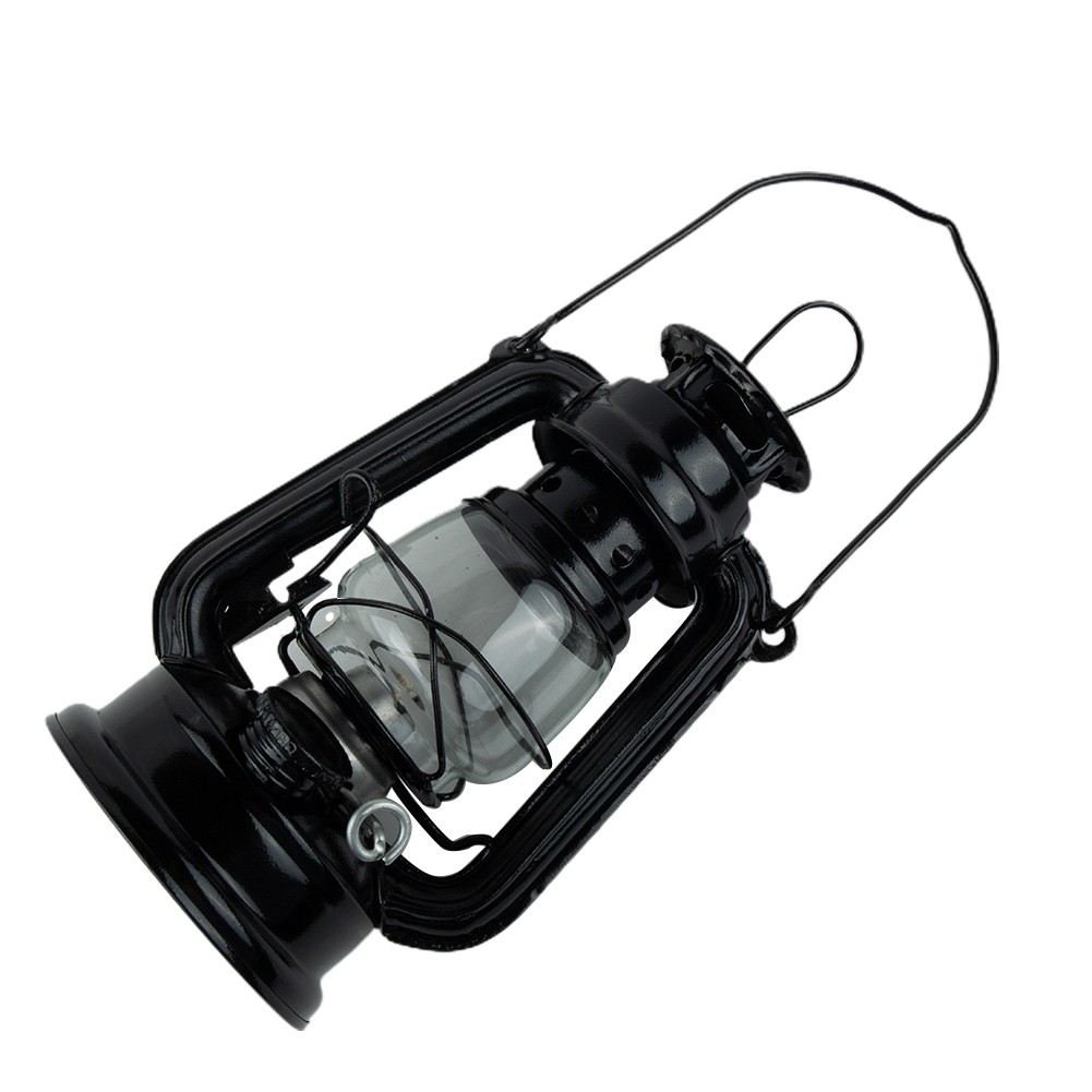 Kerosene Lamp Outdoor Camping Retro Decorations Tinplate Painting About 90ml - Picture 30 of 59