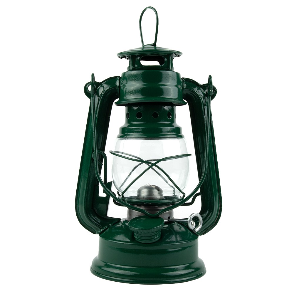Kerosene Lamp Outdoor Camping Retro Decorations Tinplate Painting About 90ml - Picture 43 of 59