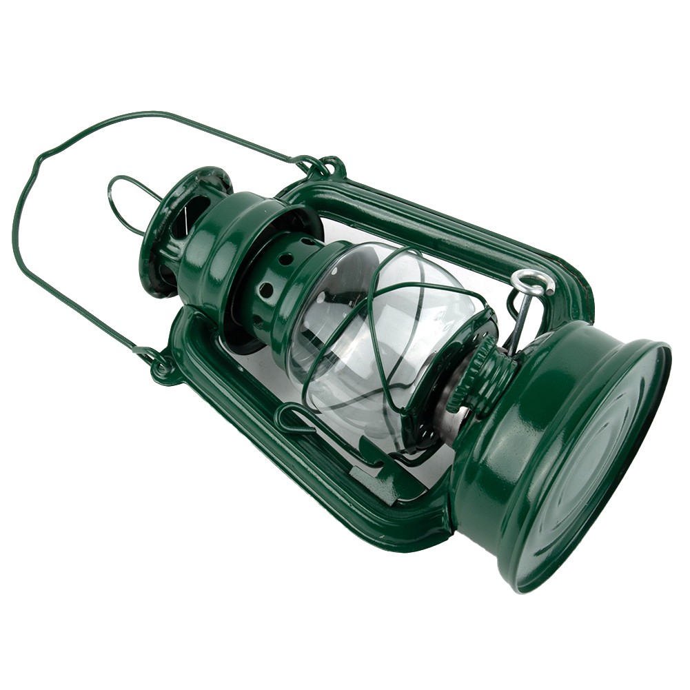 Kerosene Lamp Outdoor Camping Retro Decorations Tinplate Painting About 90ml - Picture 44 of 59
