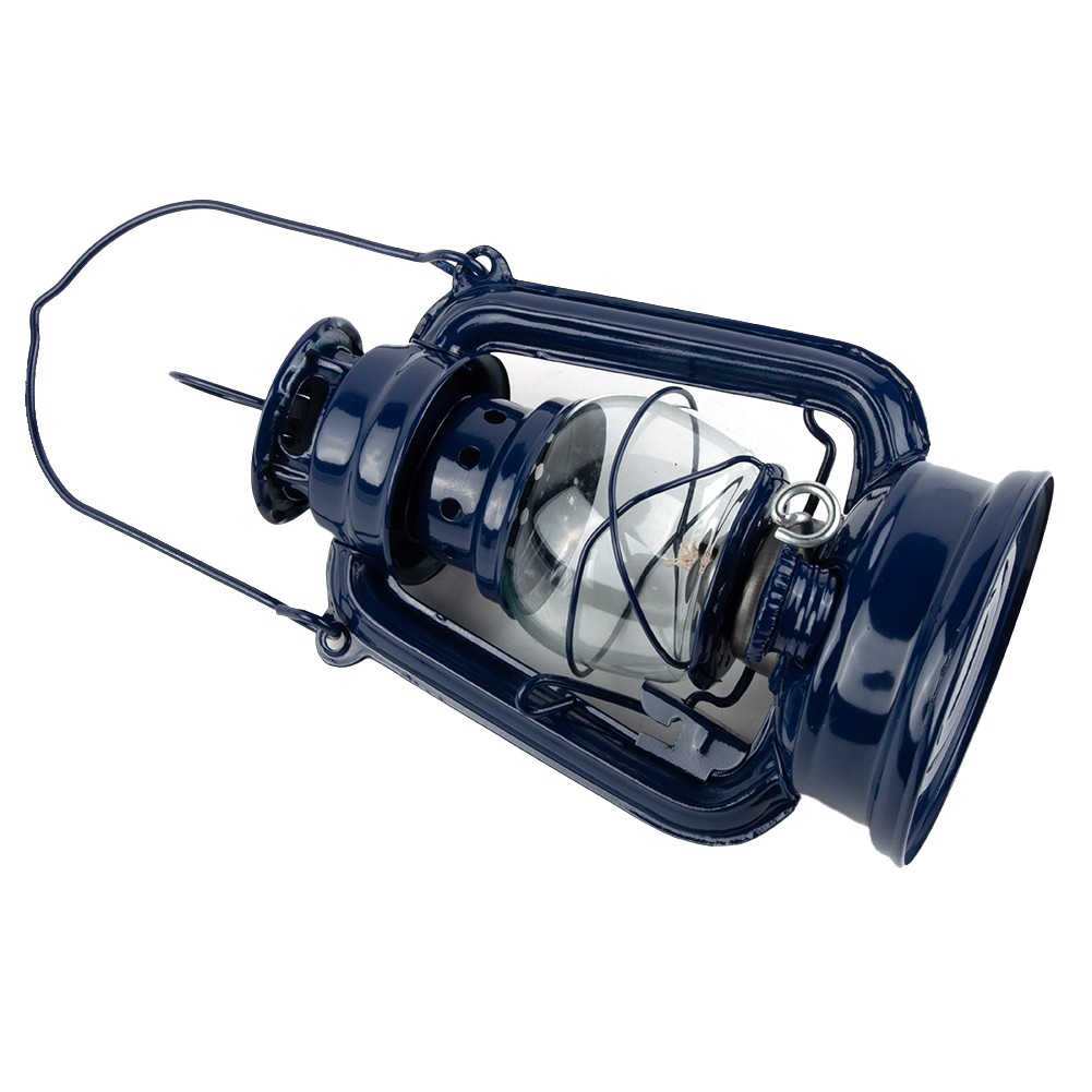Kerosene Lamp Outdoor Camping Retro Decorations Tinplate Painting About 90ml - Picture 36 of 59