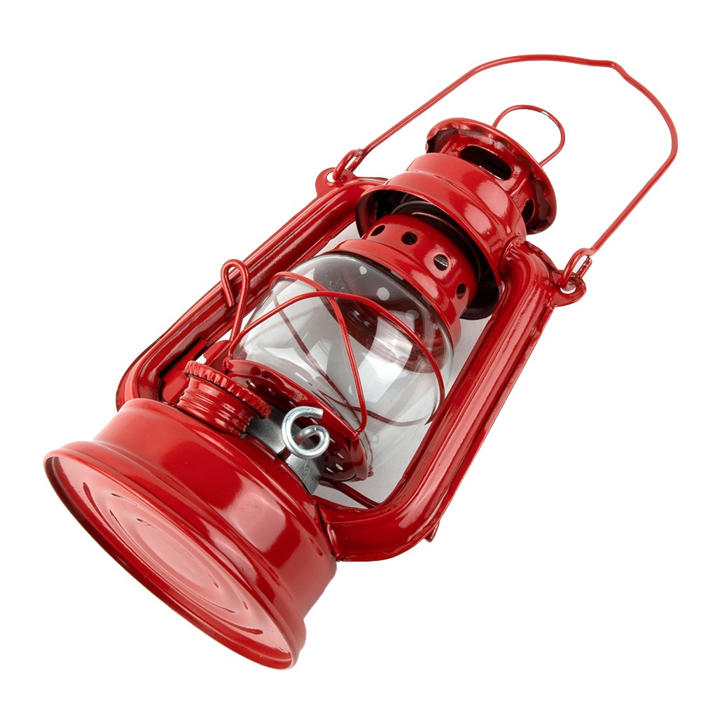 Kerosene Lamp Outdoor Camping Retro Decorations Tinplate Painting About 90ml - Picture 26 of 59