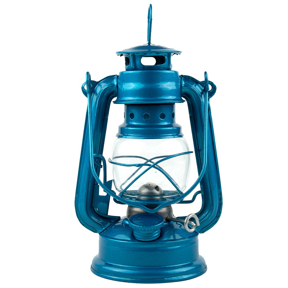 Kerosene Lamp Outdoor Camping Retro Decorations Tinplate Painting About 90ml - Picture 39 of 59
