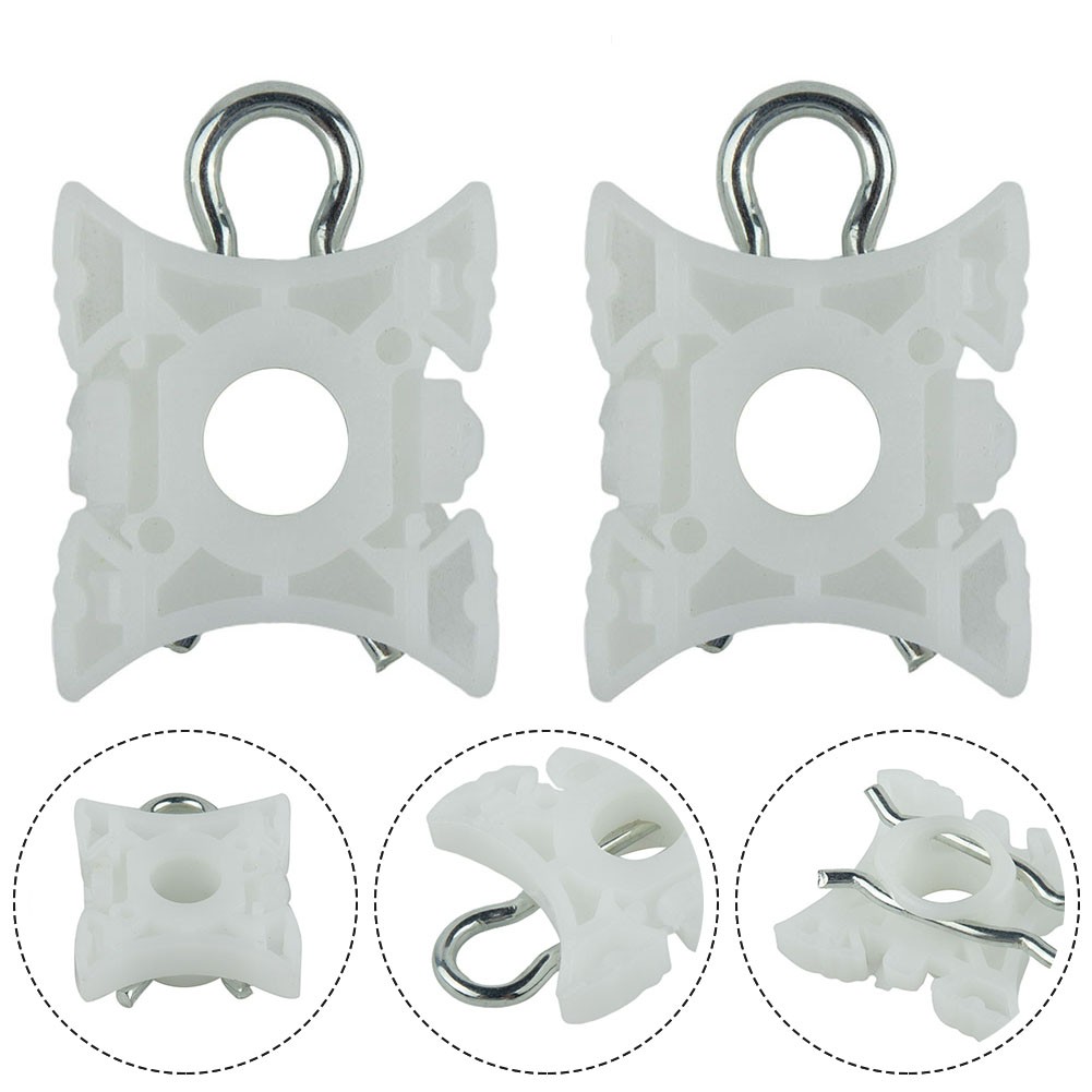 Sliding Clip 2pcs/Set Accessories For E36 316 318 320 Front Pair Parts - Picture 14 of 20