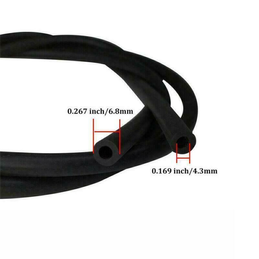 High Quality Hose Kits Rubber&Plastic Black Car For Nozzle Pump Tube Pipe - Picture 10 of 12
