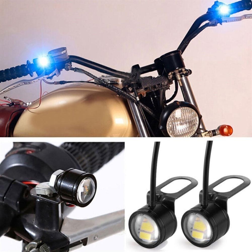 2pcs Super Bright Motorcycles LED Headlamp Spotlight Front Light 12V 0.06A - Picture 14 of 59