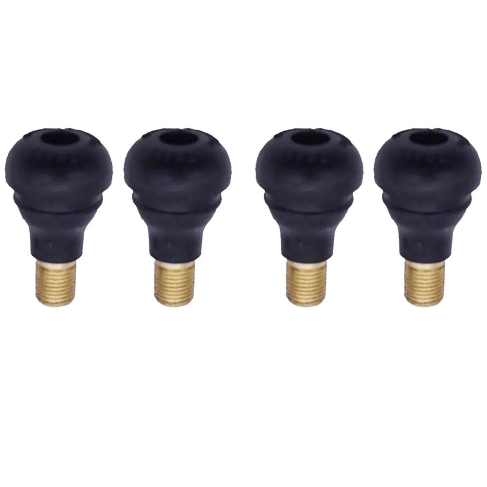 TR412 Tubeless Tire Valve Nozzle EPDM Rubber and Aluminum Alloy Construction - Picture 5 of 12