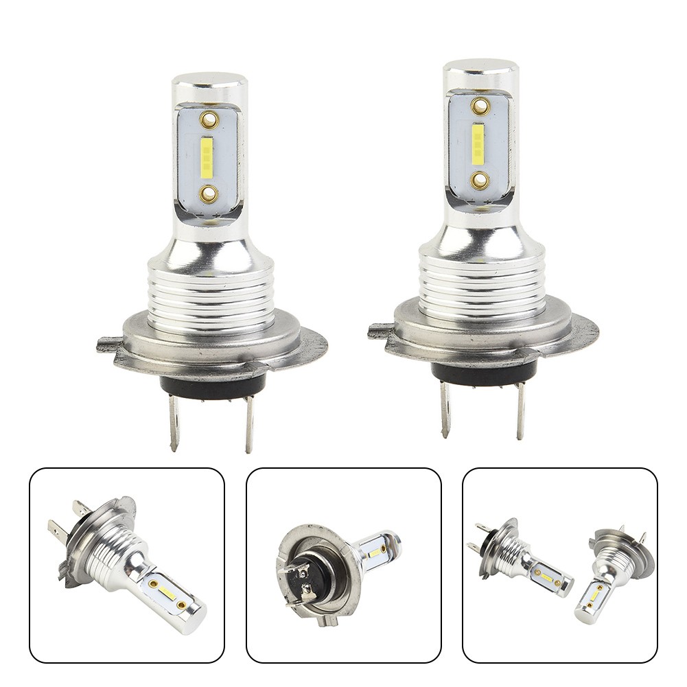 Headlight LED Headlight LED Exquisite Silver Super Bright 8000LM Xenon - Picture 2 of 12