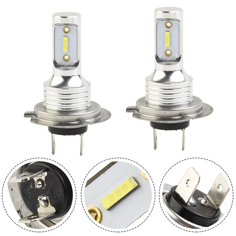 Headlight LED Headlight LED Exquisite Silver Super Bright 8000LM Xenon - Picture 3 of 12