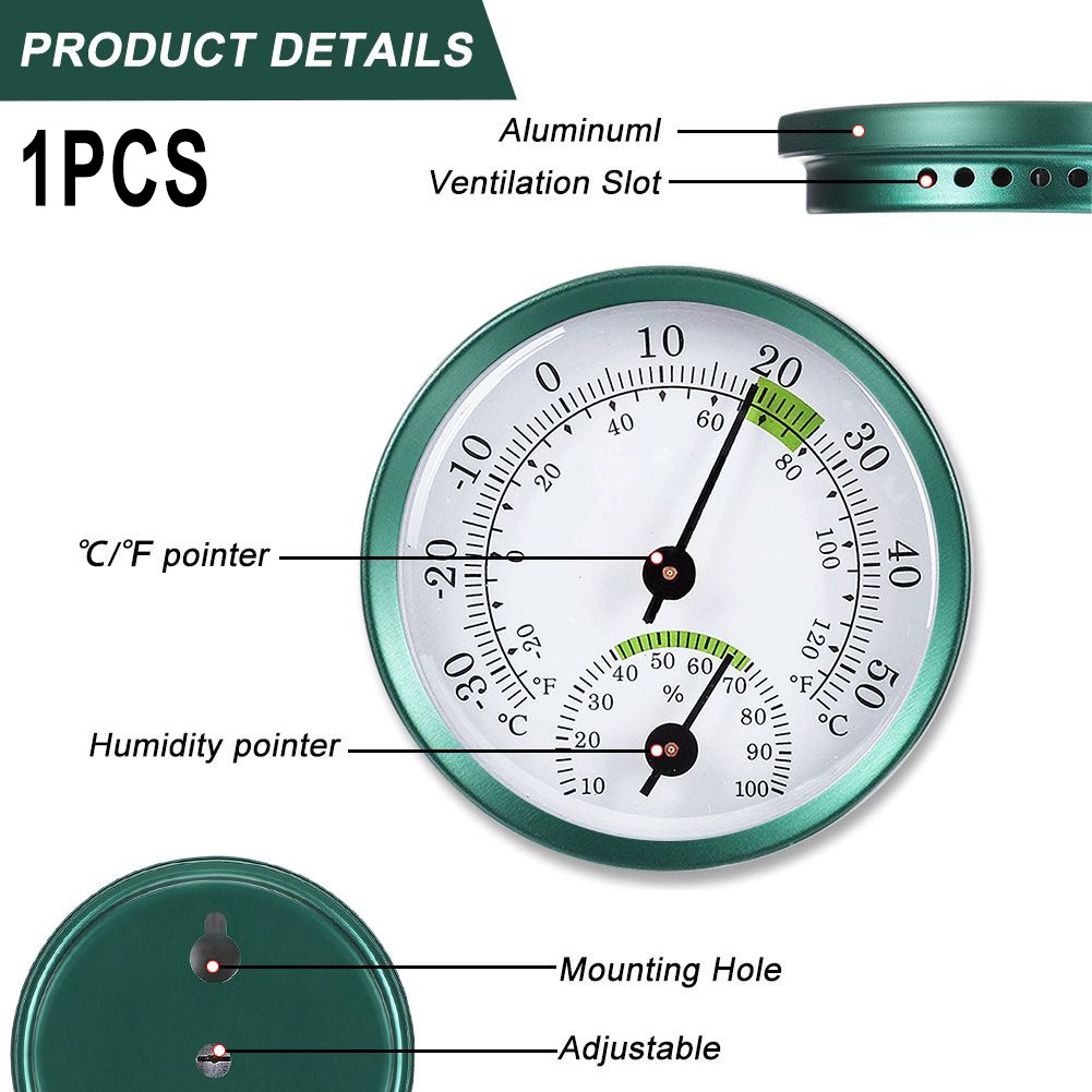 1 Pc Temperature Humidifier Indoor Sauna Room Temperature Humidity Tester New - Picture 17 of 21
