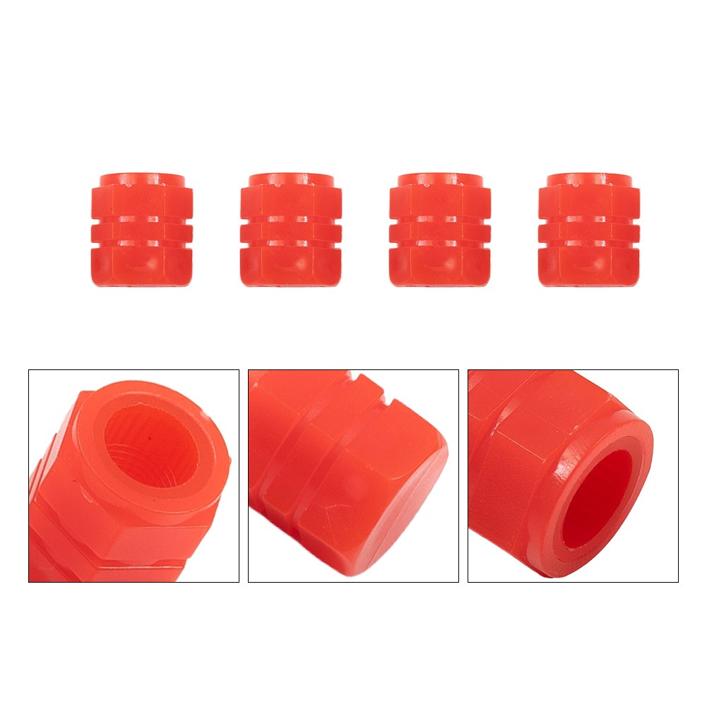 4 Stem Cap Tire Valves Cap Covers Split 4pcs/set Luminous Shiny Rhinestone - Picture 11 of 12