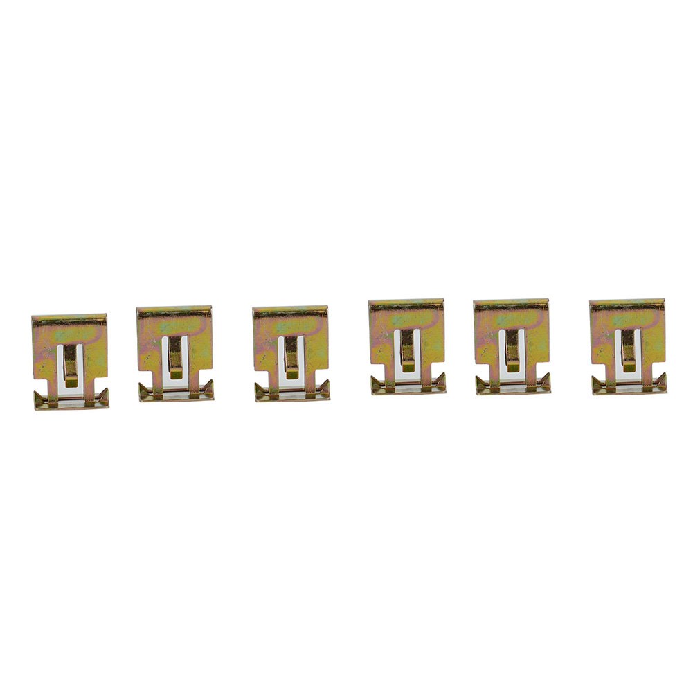 Lot De 20 Clips De Retenue Métalliques Pour Voiture - Fixation Tableau De Bord, Console - Couleur Jaune