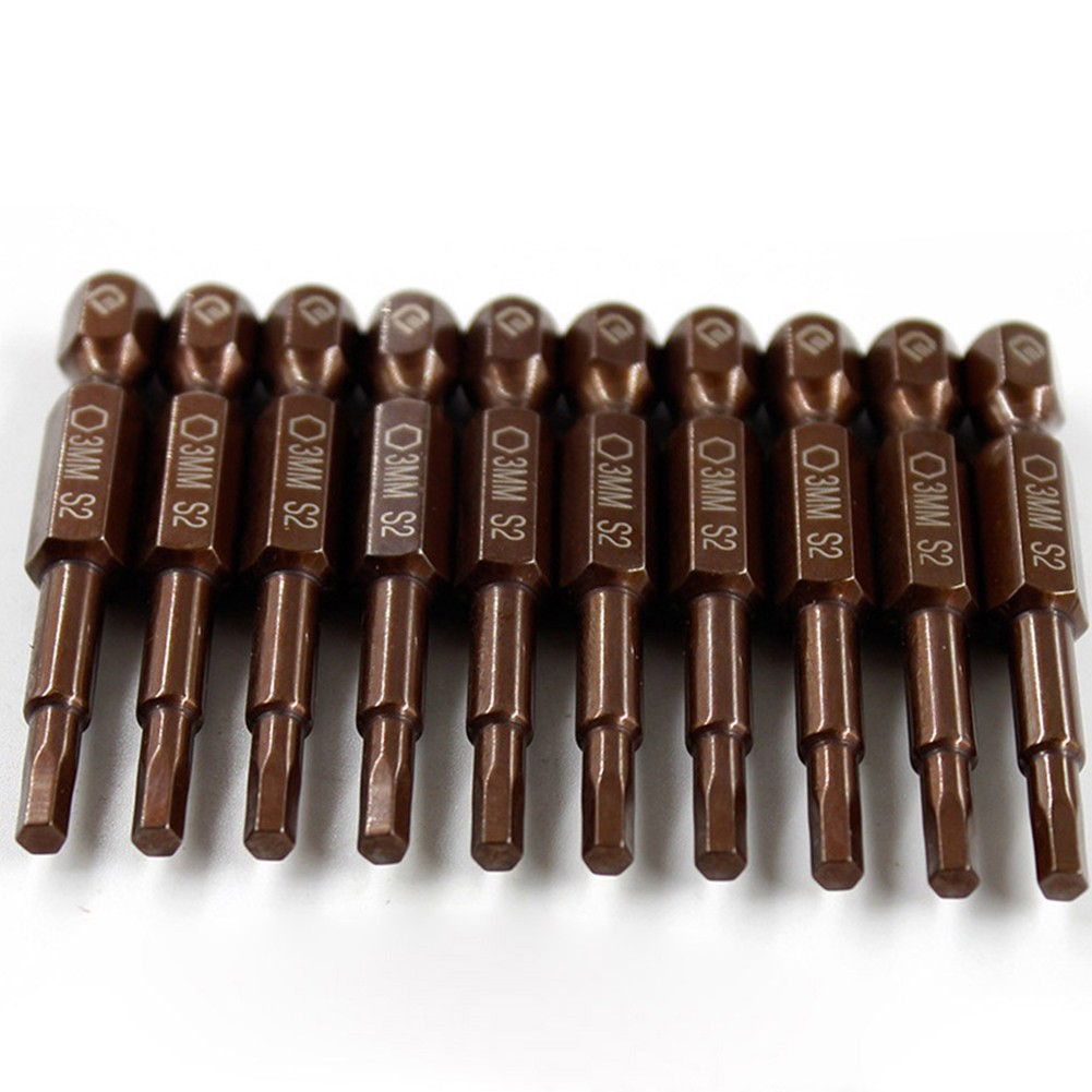 1/4 Inch Hex Screwdriver Bit 50mm Hexagon High Hardness Strong Torsion - Picture 10 of 14