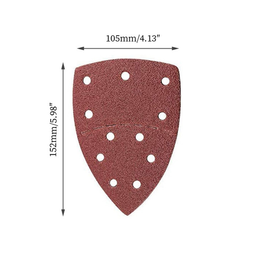 Sandpaper Power Tools Reddish Brown Sanding Paper Sandpaper Triangular