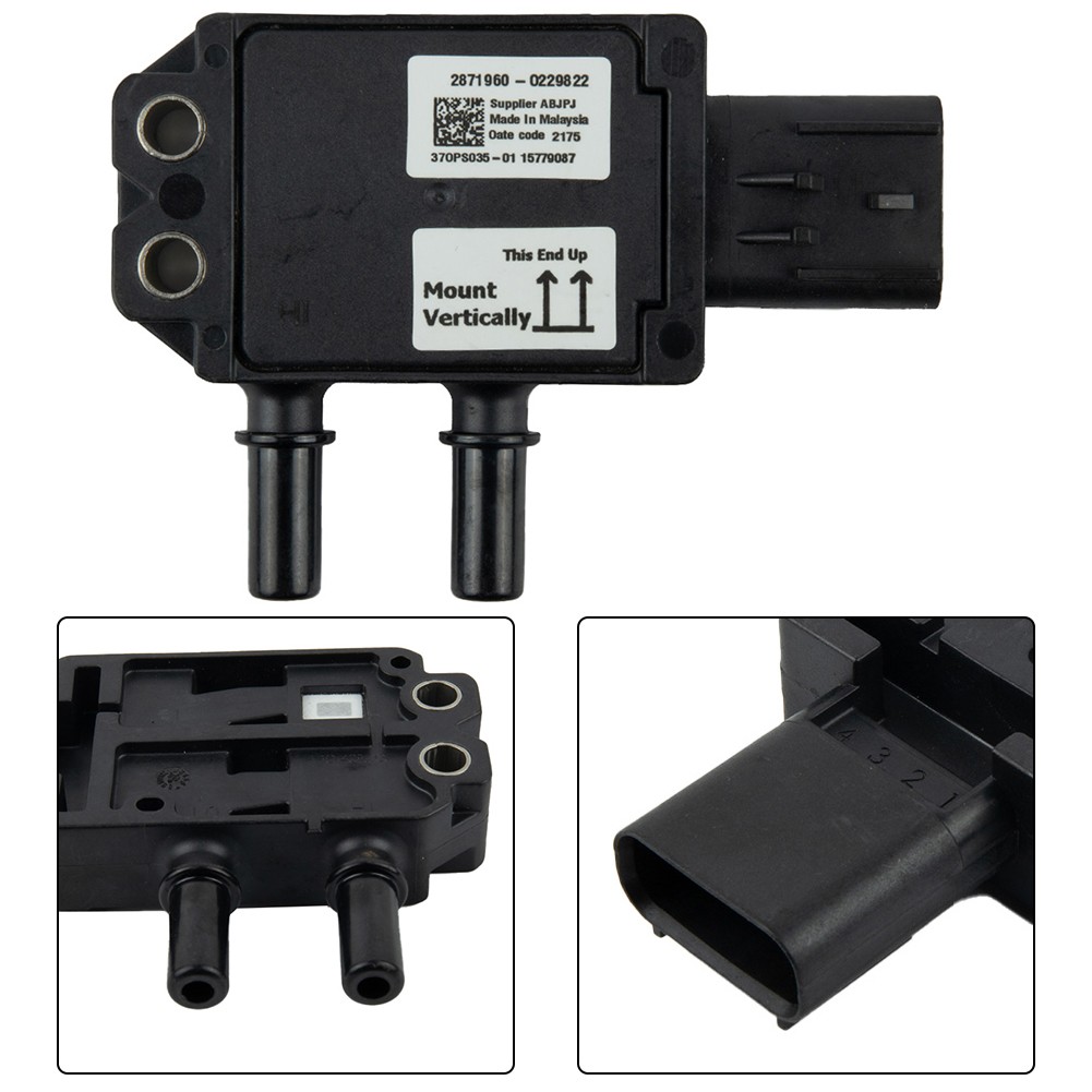 High Quality Pressure Sensor 1pcs 2871960 Pratical Accessory Black Diesel - Picture 3 of 12