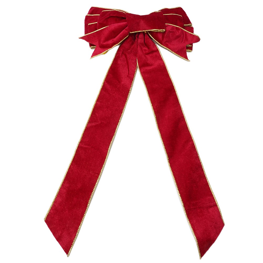 Hochwertige Weihnachtsschleifen Weihnachtsbaum Anhänger Band Schleife Flanell - Bild 43 von 46