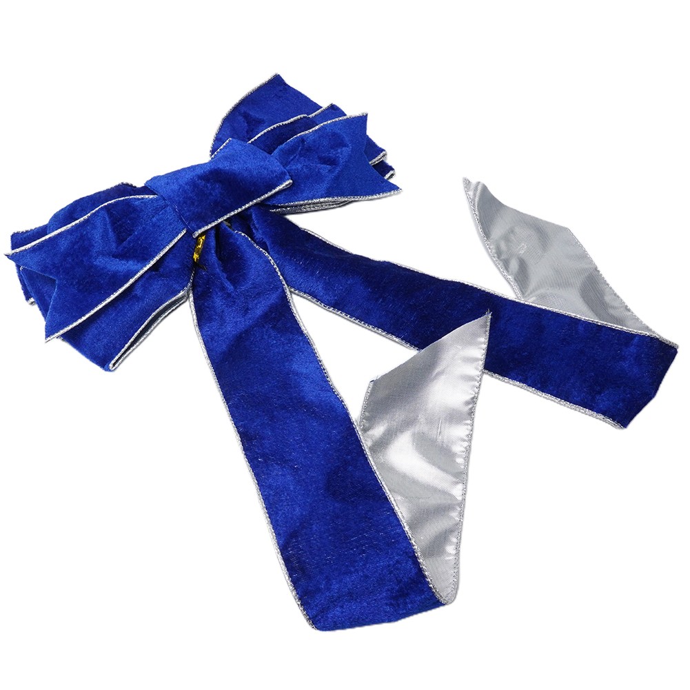 Hochwertige Weihnachtsschleifen Weihnachtsbaum Anhänger Band Schleife Flanell - Bild 22 von 46