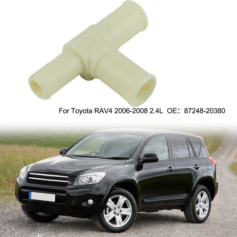 New Heater Hose T Connector Coolant T Pipe for Toyota RAV4 2006-2008 87248-20380
