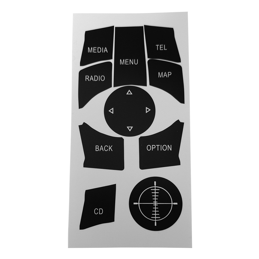 High Quality Button Repair Decal Sticker Car Accessories Interior Decoration - Picture 17 of 22