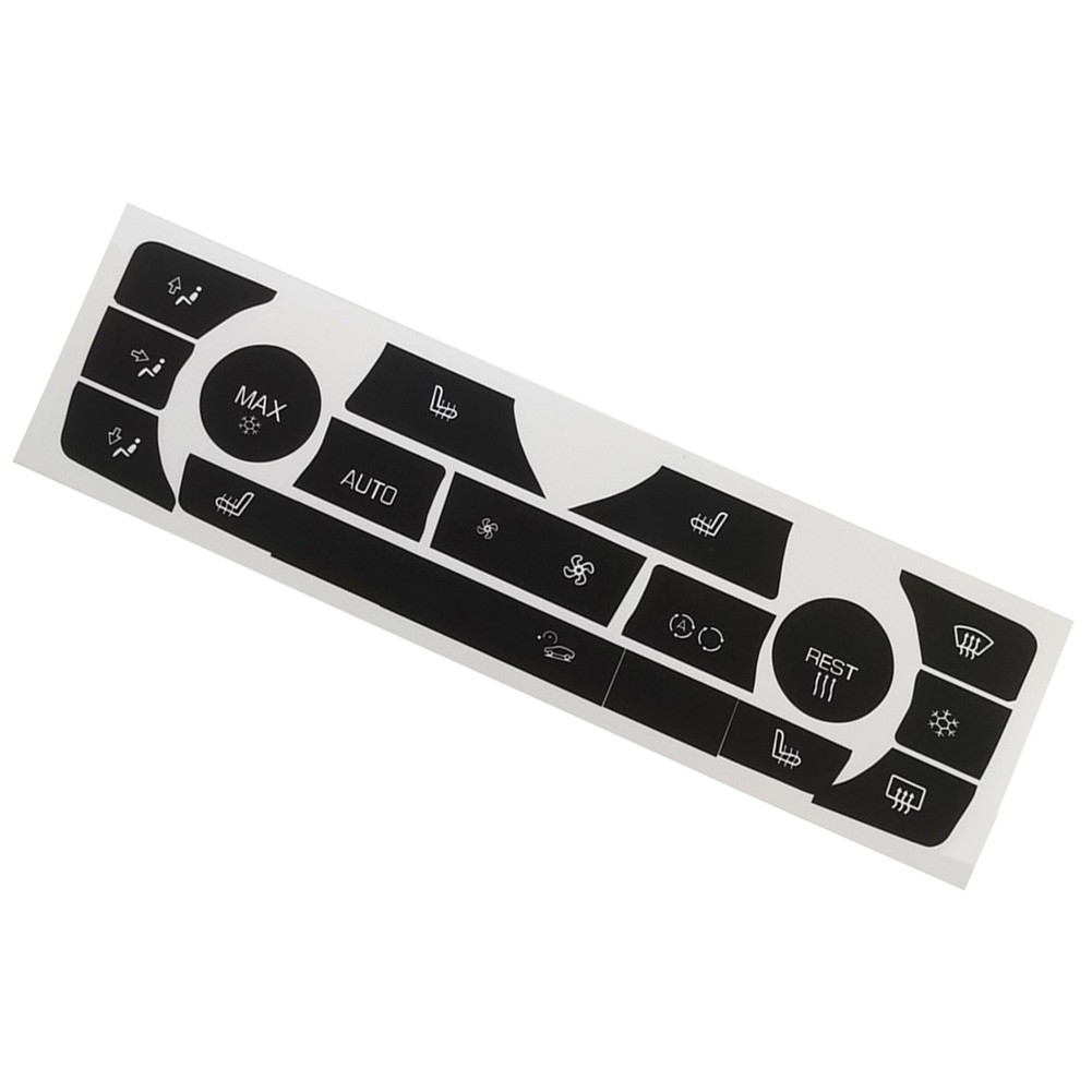 AC Climate Control Button Knob Sticker Repair Kit Fit For E90 E91 E92 06-11 - Picture 15 of 19