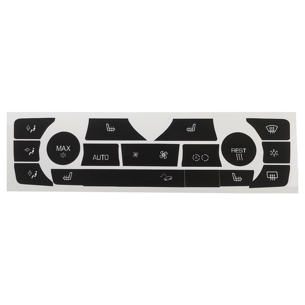 AC Climate Control Button Knob Sticker Repair Kit Fit For E90 E91 E92 06-11 - Picture 14 of 19