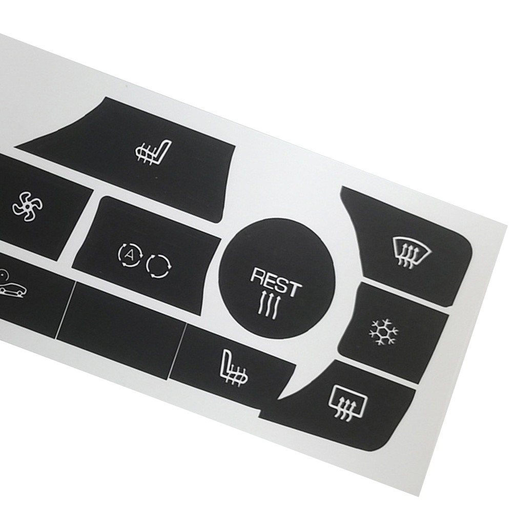 AC Climate Control Button Knob Sticker Repair Kit Fit For E90 E91 E92 06-11 - Picture 17 of 19
