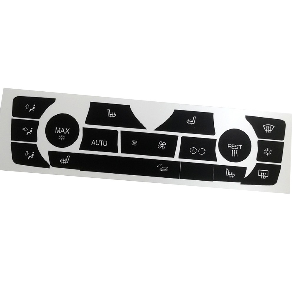 AC Climate Control Button Knob Sticker Repair Kit Fit For E90 E91 E92 06-11 - Picture 18 of 19