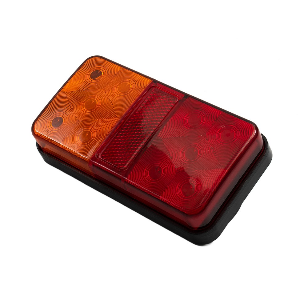 Hot Sale Tail Lights Rear 12V 146 X 79 X 27mm 146 x 79 x 27mm 2pcs Black - Picture 11 of 12