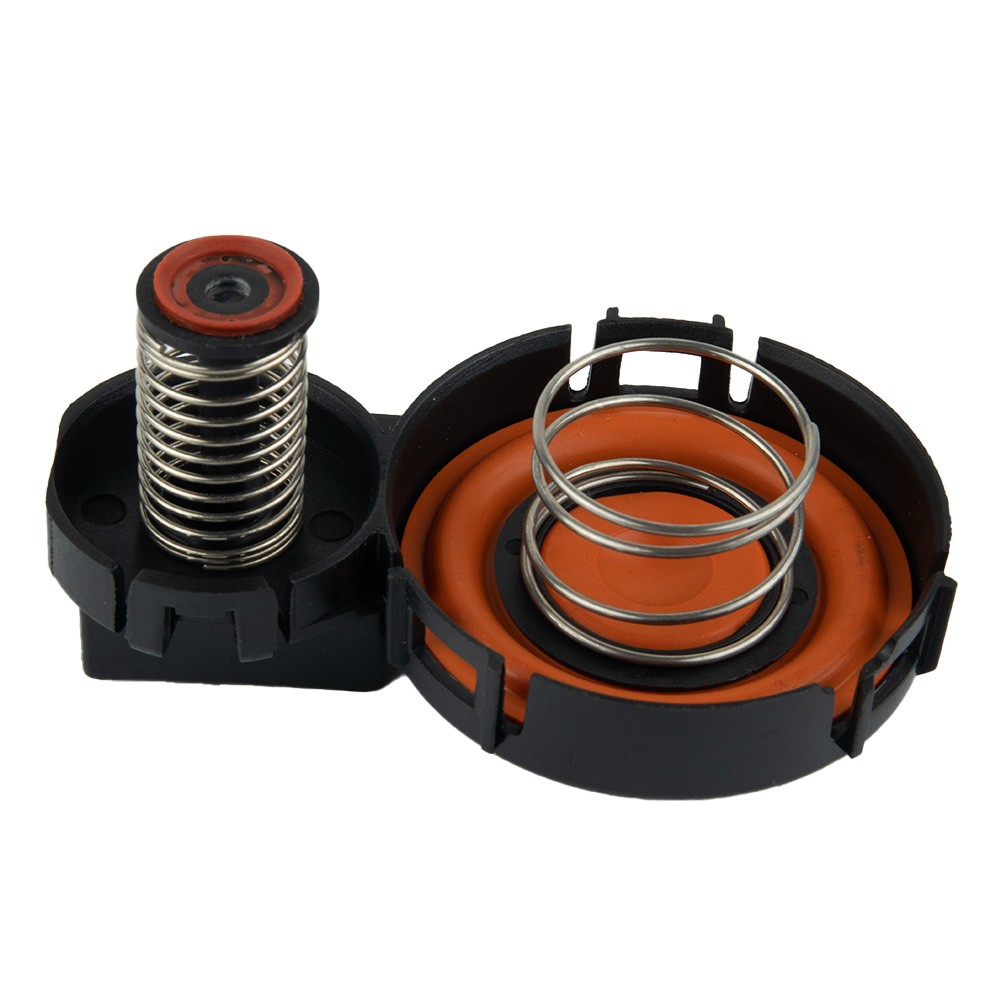 PCV ValveCover With Membrane, For Volvo9688939180 9689112980 31330192 1685815, - Picture 8 of 12