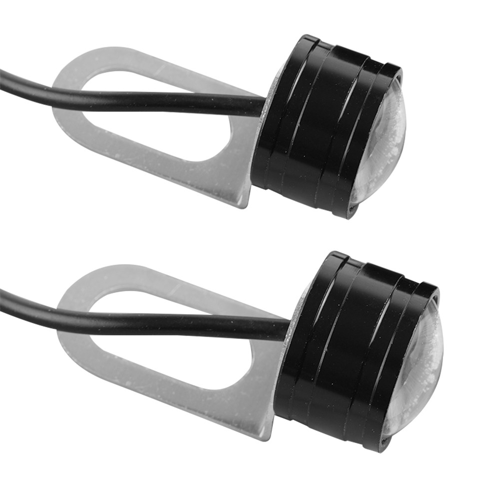 2Pcs LED Motorcycle Super Bright Driving Light Eagle-Eye Reverse Backup Fog Lamp - Picture 19 of 48