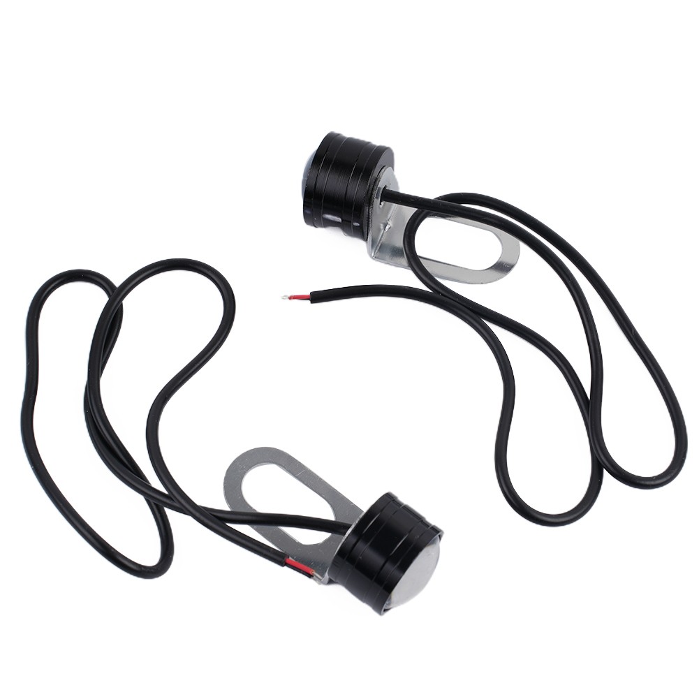 2Pcs LED Motorcycle Super Bright Driving Light Eagle-Eye Reverse Backup Fog Lamp - Picture 16 of 48