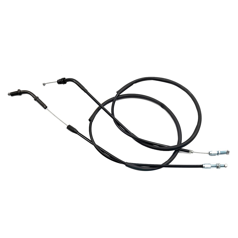 2 X Throttle Cable Push & Pull Set For Honda CB350/CL360/CB400/CB550/CB750/FT500 - Picture 11 of 13