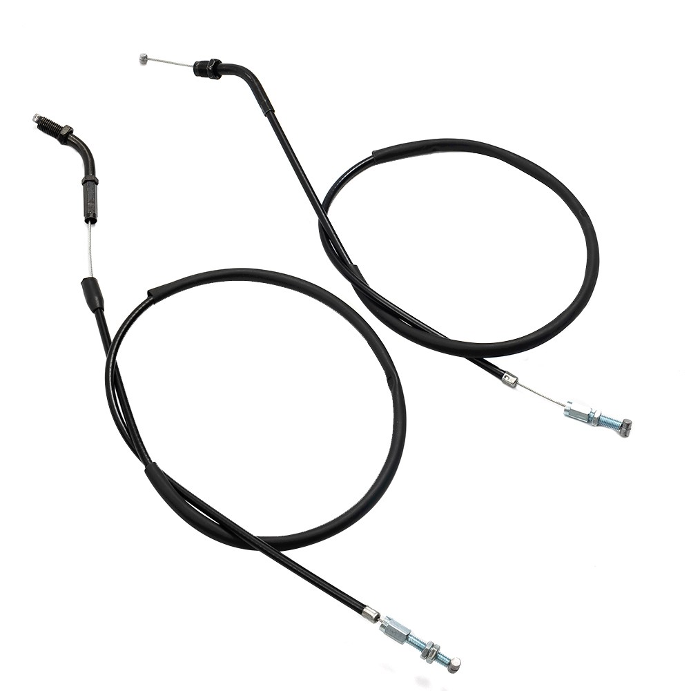 2 X Throttle Cable Push & Pull Set For Honda CB350/CL360/CB400/CB550/CB750/FT500 - Picture 8 of 13