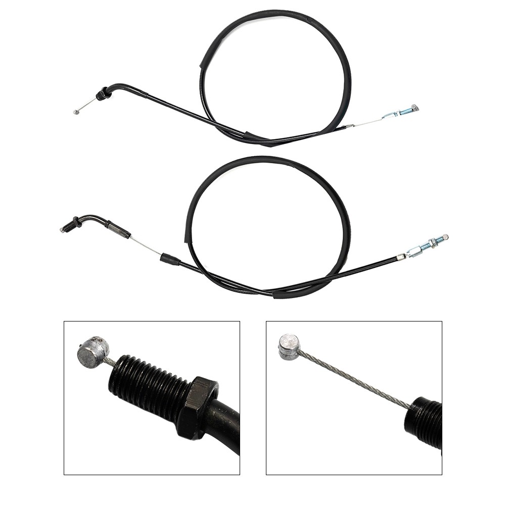2 X Throttle Cable Push & Pull Set For Honda CB350/CL360/CB400/CB550/CB750/FT500 - Picture 13 of 13