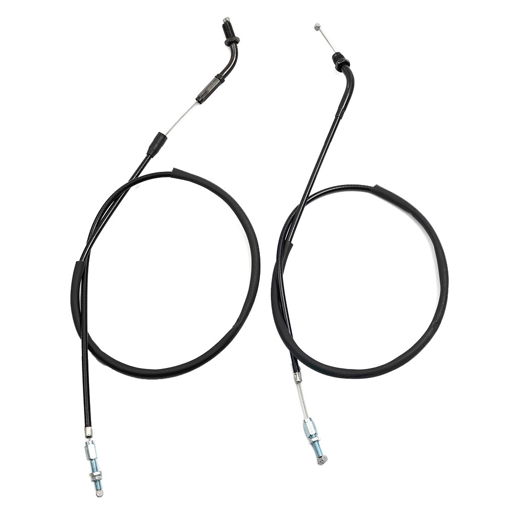2 X Throttle Cable Push & Pull Set For Honda CB350/CL360/CB400/CB550/CB750/FT500 - Picture 7 of 13